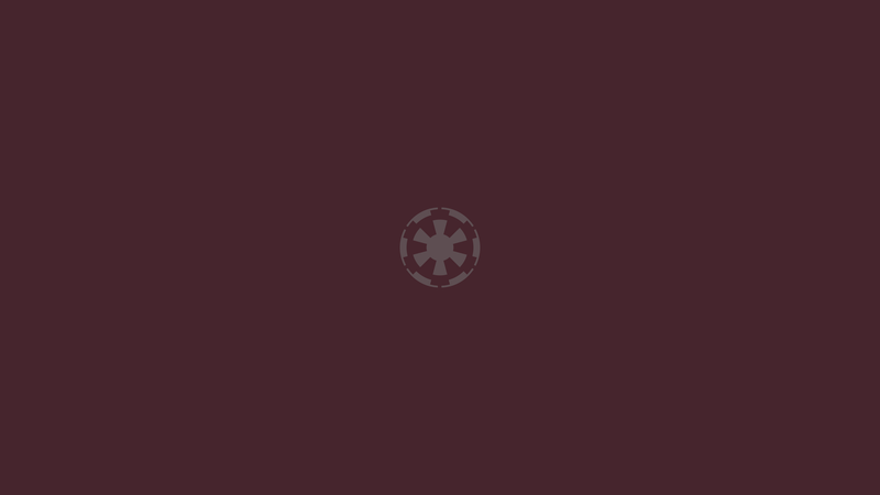 Star Wars, Galactic Empire, minimalism