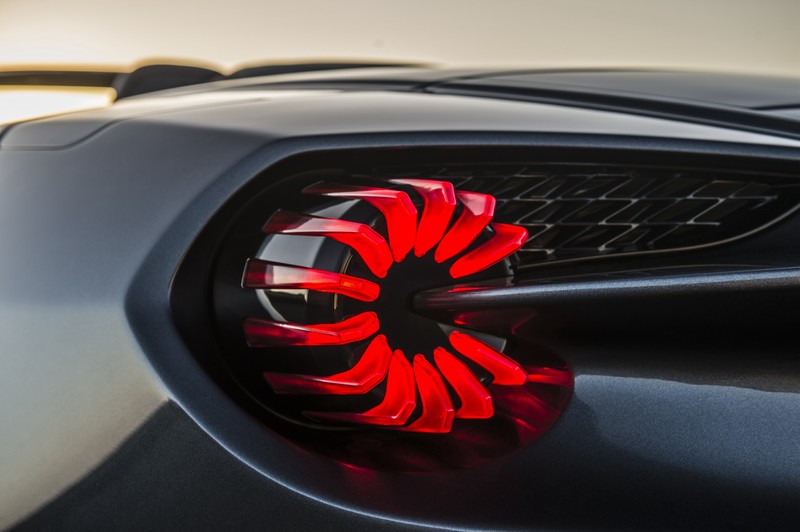 car, vehicle, supercars, Aston Martin, Zagato, Aston Martin Vanquish Zagato, closeup, taillights, Super Car