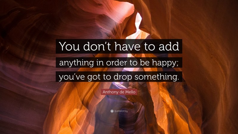 Anthony de Mello, quote, quotefancy, wisdom