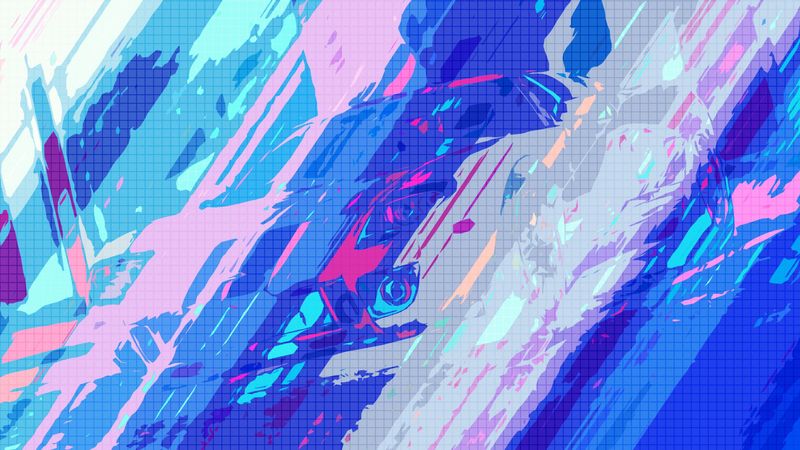 car, paint, art, colorful, spots, 4k