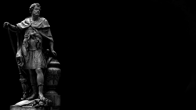 statue, dark, Ancient Greek sculpture, simple background, monochrome, sculpture