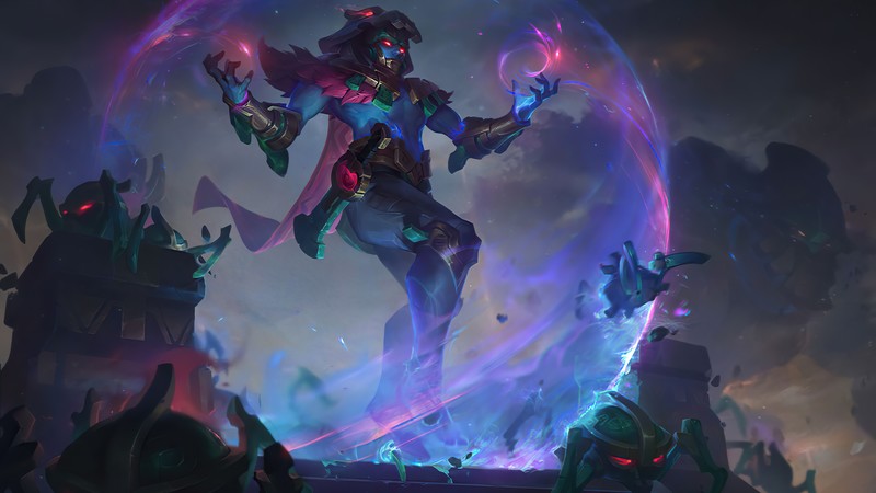 Malzahar (League of Legends), Malzahar, League of Legends, Riot Games, gods, low-angle