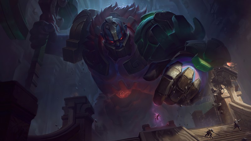 Sion, League of Legends, Riot Games, gods, Sion (League of Legends)