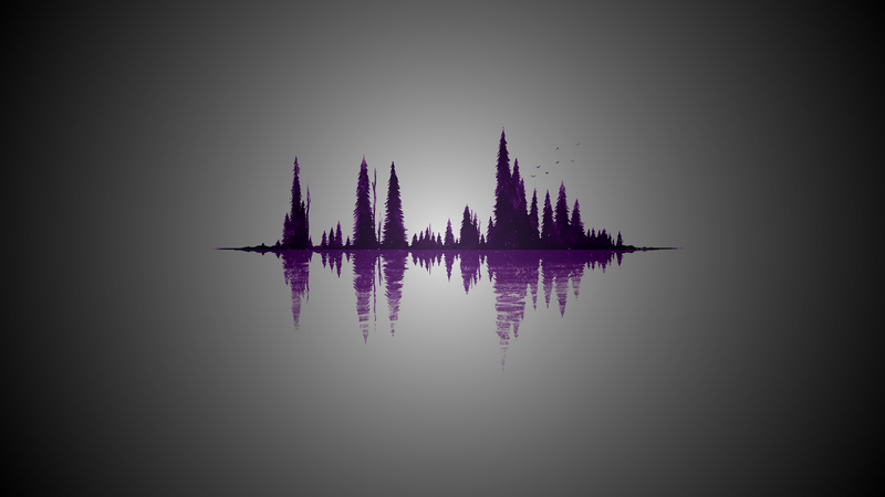 Firewatch, forest, lake, artwork