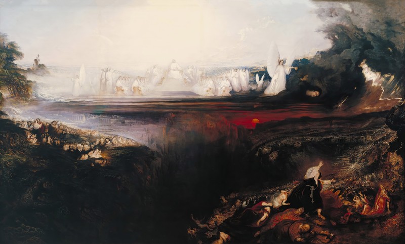 John Martin, classic art, painting, classical art, The Last Judgment, artwork