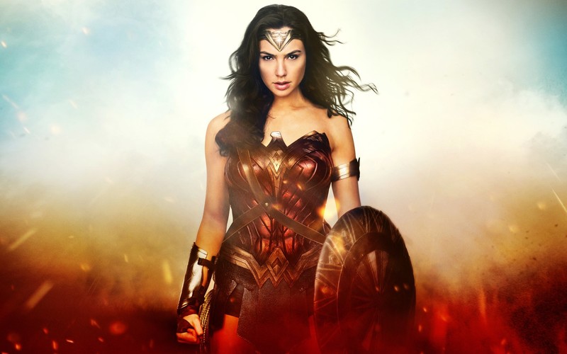 Wonder Woman, women, shield, circlet