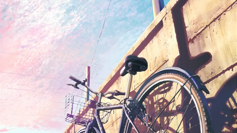 5 Centimeters Per Second, vehicle, bicycle, low-angle