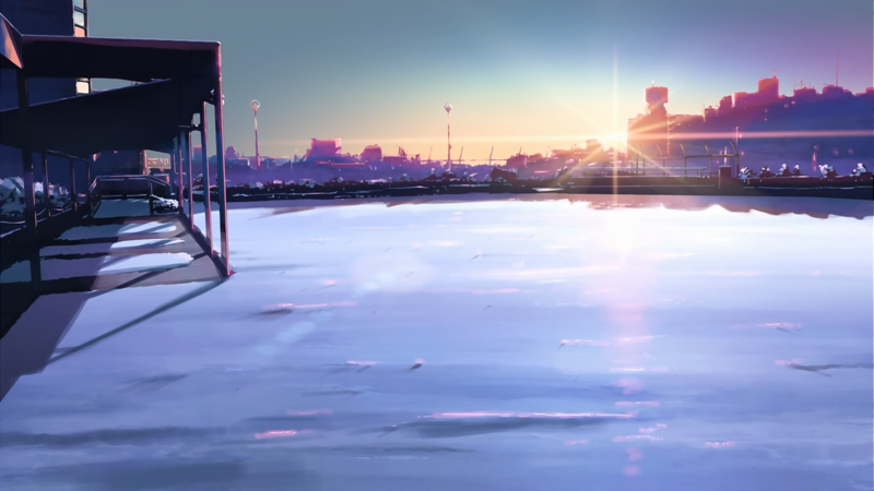 5 Centimeters Per Second, landscape, anime