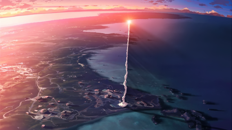 5 Centimeters Per Second, landscape, anime