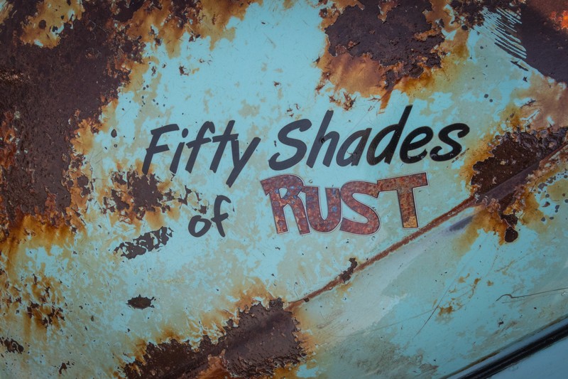rust, text, metal, old