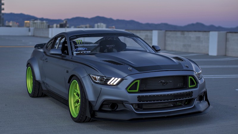 car, vehicle, Ford, Ford Mustang, RTR, Vaughn Gittin Jr