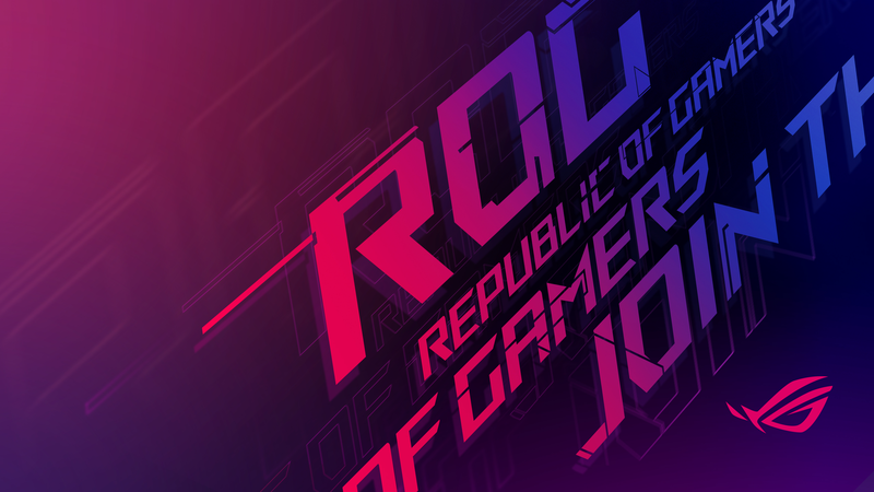 Gamer, gaming laptop, Republic of Gamers, colorful, ASUS