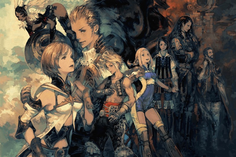 Final Fantasy XII, video game art, artwork, video game characters, video games, Square Enix, JRPGs, fantasy art, Ashe, Penelo, Vaan, balthier, fran, viera