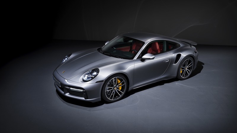 Porsche 911 Turbo S, car, vehicle, spotlights