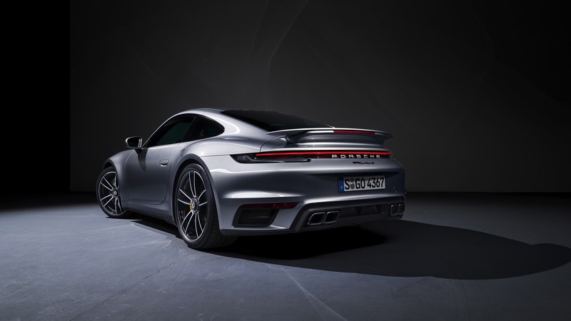 Porsche 911 Turbo S, car, vehicle, spotlights
