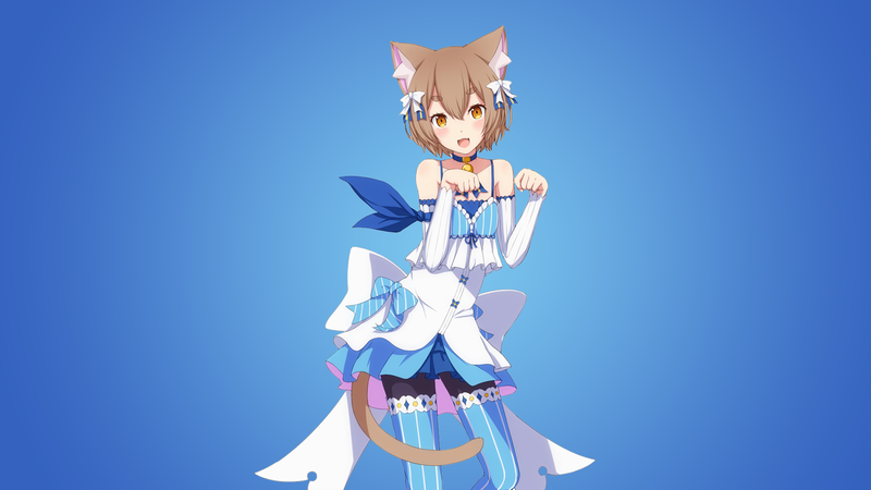 Argail Felix, Re:Zero Kara Hajimeru Isekai Seikatsu, anime boys, cat ears, cat tail, traps, anime, femboy
