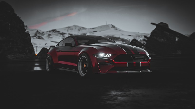 Ford Mustang, DeBerti Design, Ford, car, video games, Forza Horizon 4