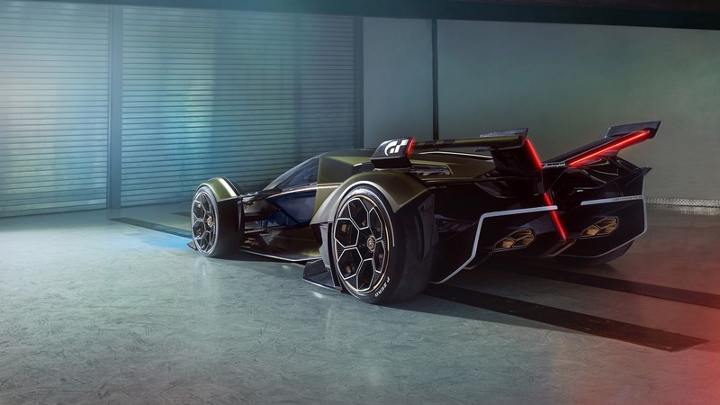 Lamborghini Lambo V12 Vision GT, car, vehicle, supercars, concept car