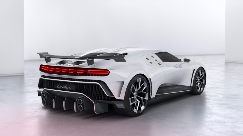Bugatti Centodieci, car, vehicle, supercars, white cars