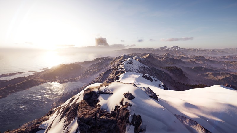 Assassins Creed: Odyssey, screen shot, Video Game Landscape, sunset, video games