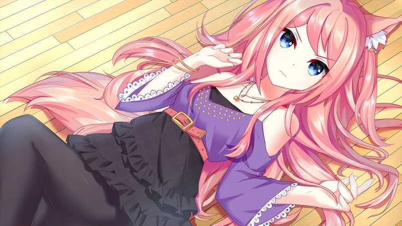 anime, anime girls, blue eyes