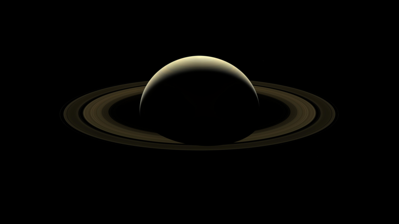 planet, space, NASA, nature, Saturn, Solar System, dark background, minimalism