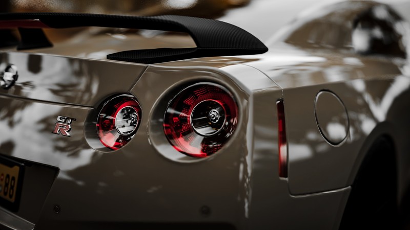 Nissan GTR, Forza Horizon 4, car, Nissan, video games