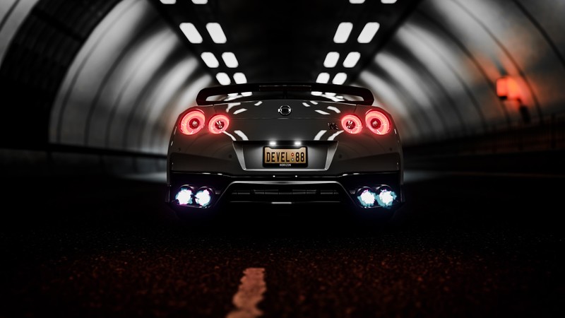 Nissan GTR, Forza Horizon 4, car, Nissan, video games