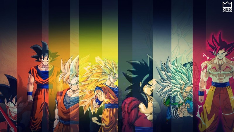 Dragon Ball, Dragon Ball Super, Dragon Ball GT, Dragon Ball Super Movie, Son Goku, transformation, Super Saiyan, anime