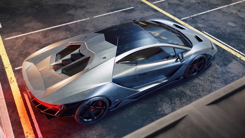 Lamborghini Centenario, Lamborghini, supercars, high angle