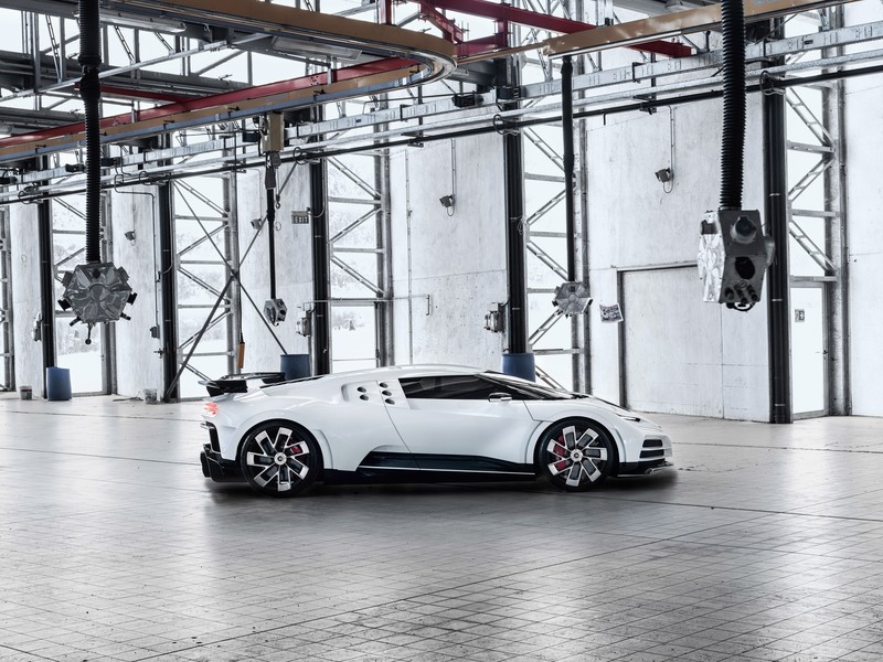 Bugatti Centodieci, Bugatti, supercars, white