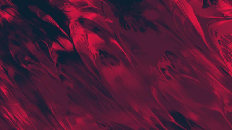 art installation, red, shapes, digital art