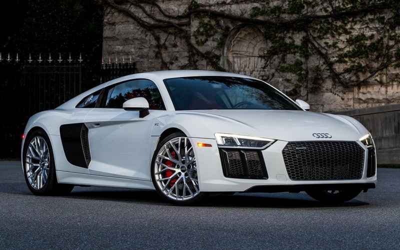 Audi, Audi R8, white, Audi R8 Type 4S