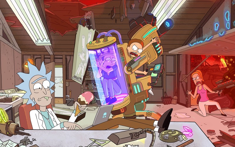 Rick and Morty, Morty Smith, Rick Sanchez
