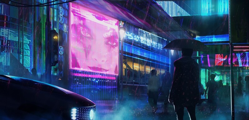 fantasy art, artwork, cyberpunk, digital art, futuristic, futuristic city