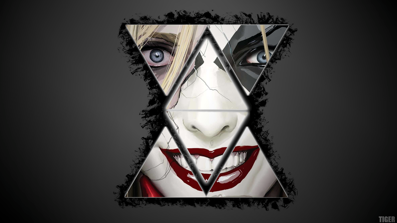 superhero, face, simple background, Joker, Batman, Harley Quinn