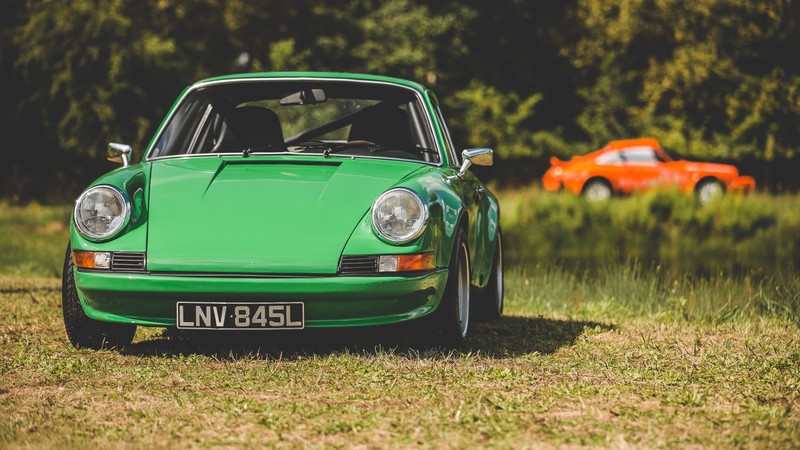 Porsche 911, classic car, German cars, grass