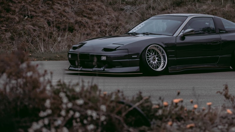 StanceNation, car, vehicle, camber, JDM, Japanese cars, Nissan, Nissan 180SX, pop-up headlights
