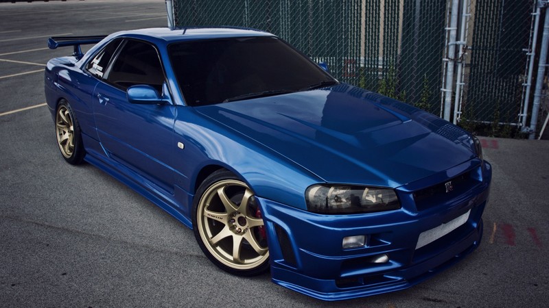 Nissan Skyline GT-R R34, car, model, sport, Nissan, Nissan Skyline R34