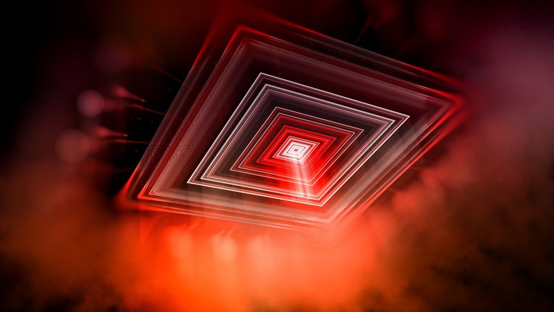 abstract, square, smoke