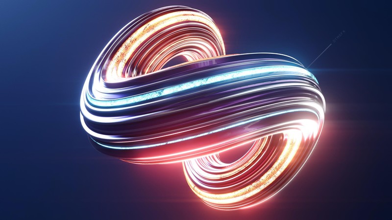abstract, 3D, digital art, render