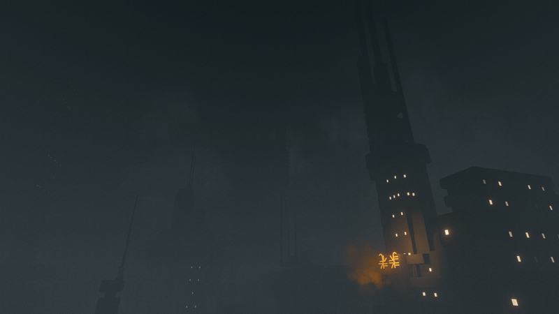 video game art, Fugue in Void, video games, screen shot