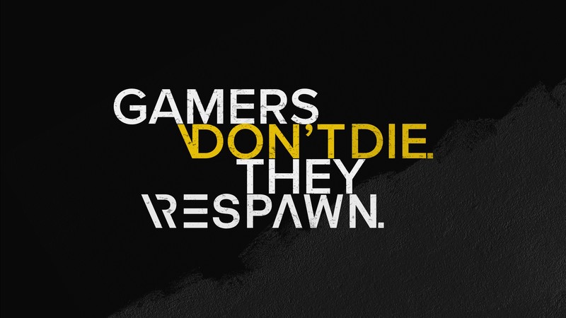 gamers, text, black background, humor, yellow