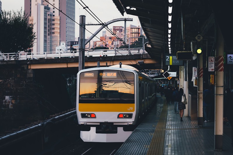 Takashi Yasui, Japan, train, Asian architecture