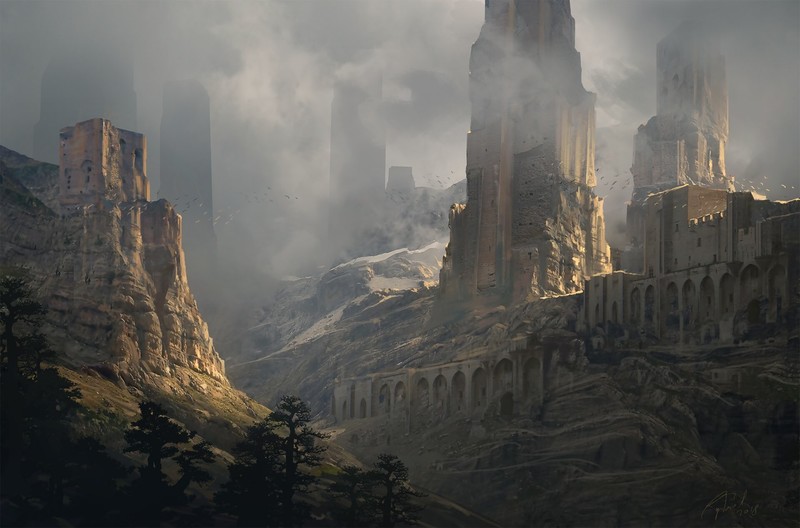 Raphael Lacoste, artwork, fantasy art