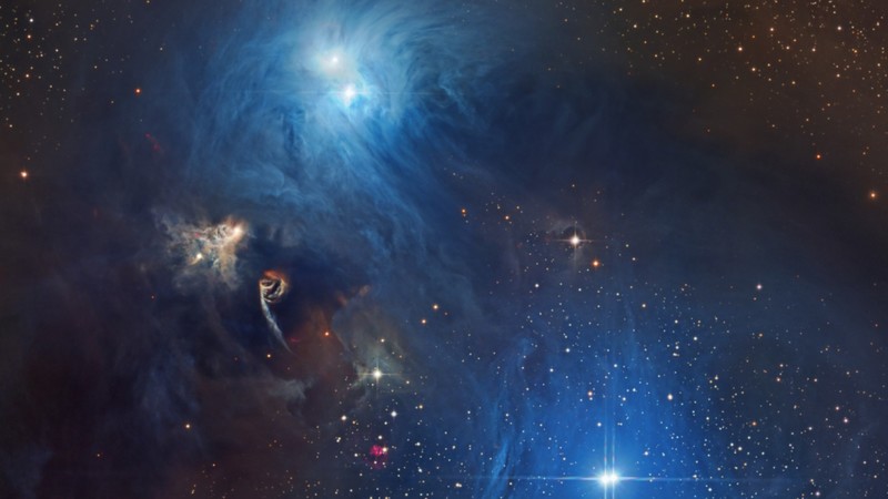 galaxy, space, stars, Hubble Deep Field