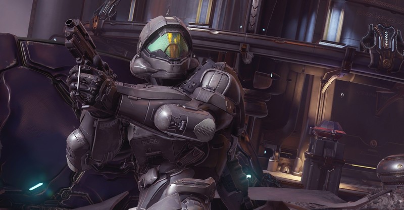 video games, Halo, Halo 5: Guardians, Spartans (Halo), gun, Spartan Buck, futuristic armor, video game man
