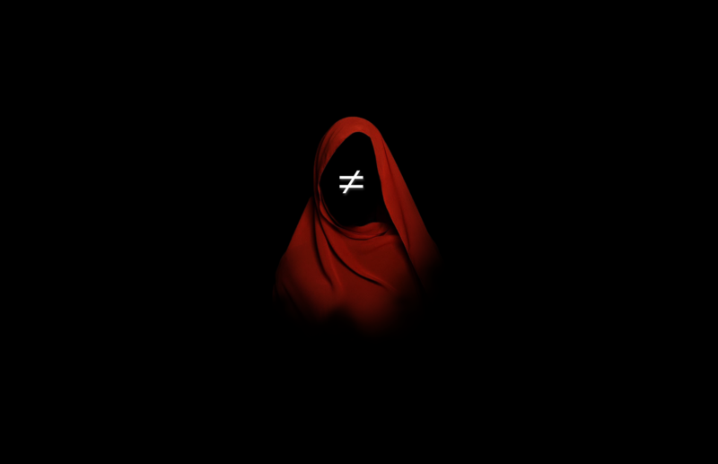 simple, black background, red