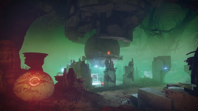 Destiny 2 (video game), video games, science fiction, Nessus, Vex, landscape