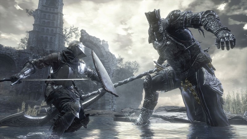 video games, dark souls 3, knight